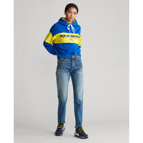 Sapphire Star Colour-Blocked Fleece Hoodie Polo Ralph Lauren 3