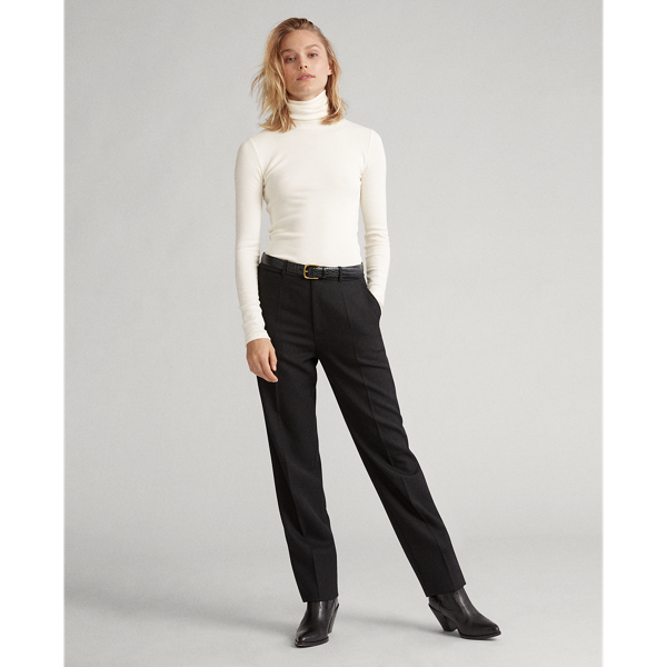 Clubhouse Cream Ribbed Long-Sleeve Turtleneck Polo Ralph Lauren 3