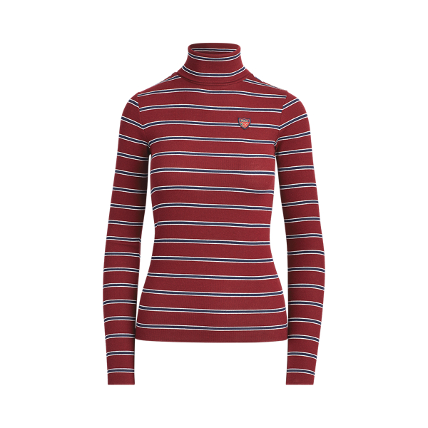 Ribbed Long-Sleeve Turtleneck Polo Ralph Lauren 1