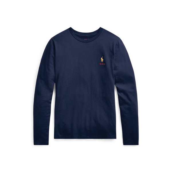 Cruise Navy Logo Long-Sleeve Tee Polo Ralph Lauren 2