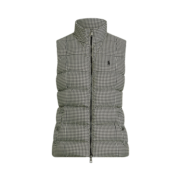 Pied-de-poule donzen bodywarmer Polo Ralph Lauren in 1