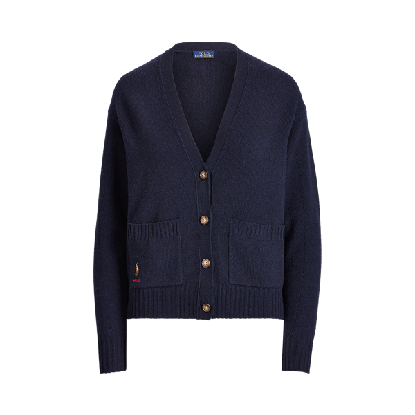Wool Long-Sleeve Cardigan
