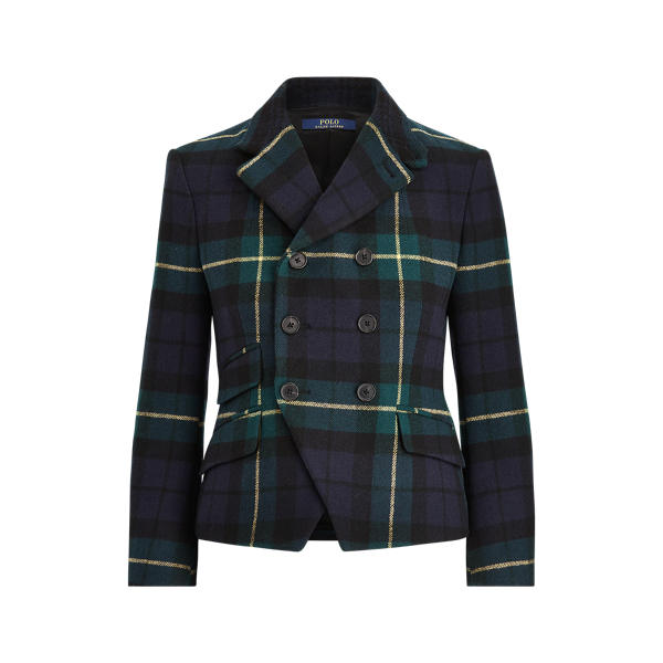 Tartan-Blazer aus Wollmischung Polo Ralph Lauren in 1