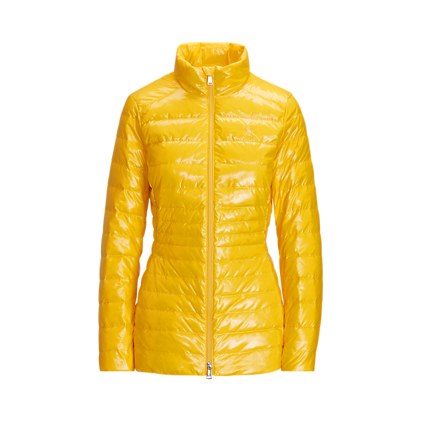 Chaqueta de plum&oacute;n plegable