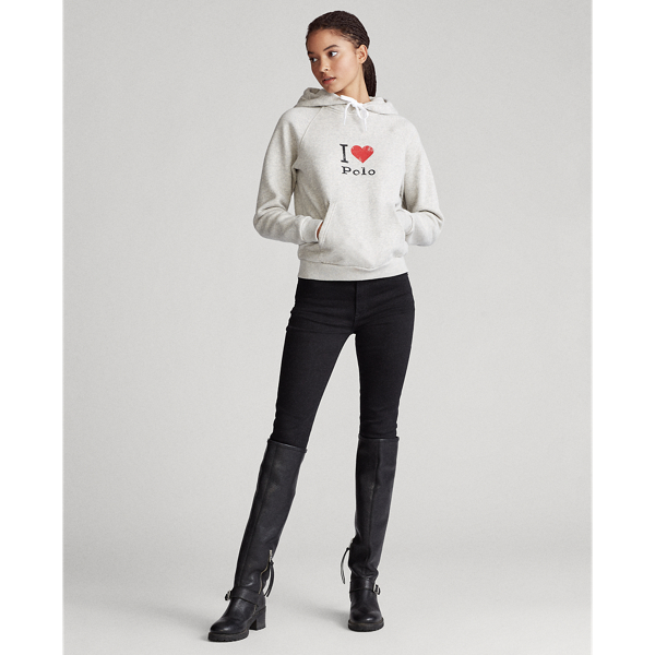 Light Sport Heather Polo Graphic Fleece Hoodie Polo Ralph Lauren 3
