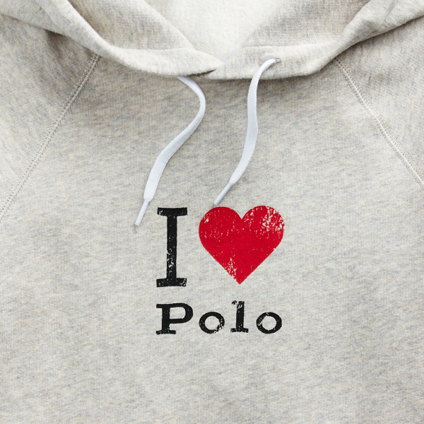 Light Sport Heather Polo Graphic Fleece Hoodie Polo Ralph Lauren 6