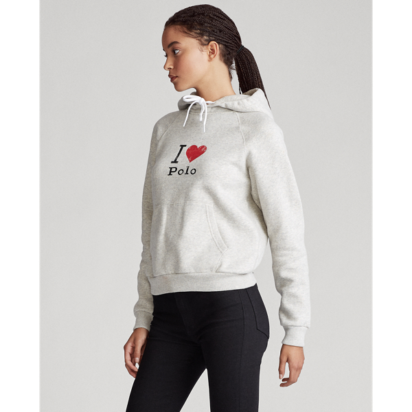 Light Sport Heather Polo Graphic Fleece Hoodie Polo Ralph Lauren 4