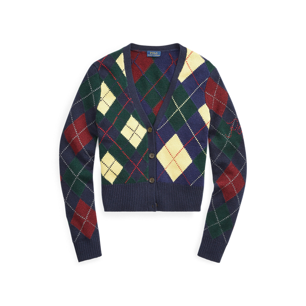 Argyle Wool-Blend Cardigan Polo Ralph Lauren 1