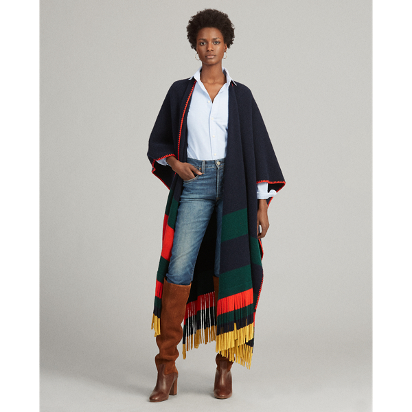 Ralph lauren wool cape online