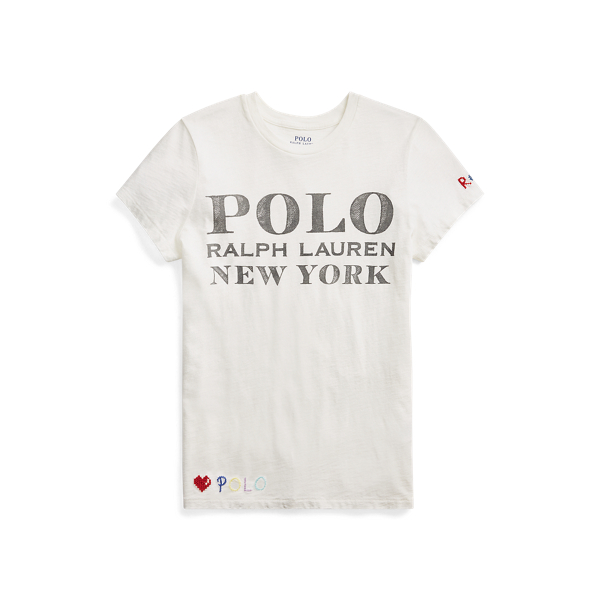 Logo Cotton Tee Polo Ralph Lauren 1
