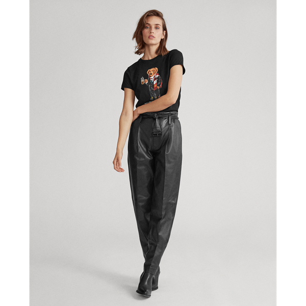 Black Polo Bear-Graphic Crewneck Tee Polo Ralph Lauren 3