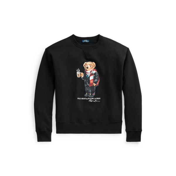 Polo Bear Fleece Sweatshirt Polo Ralph Lauren in Black 2