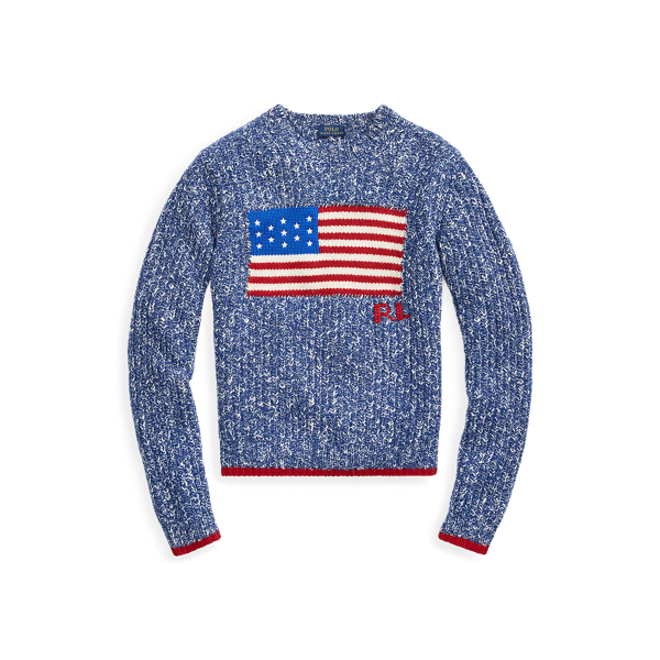 Flag Wool-Blend Jumper Polo Ralph Lauren 1