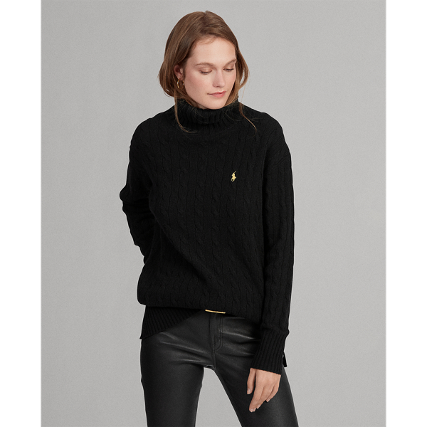 Ralph lauren roll neck jumper hotsell