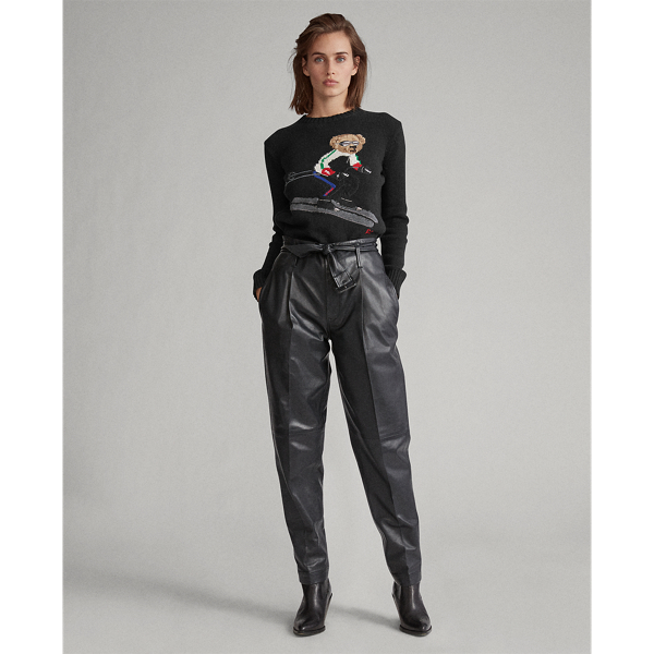 Black Polo Bear Crewneck Jumper Polo Ralph Lauren 3