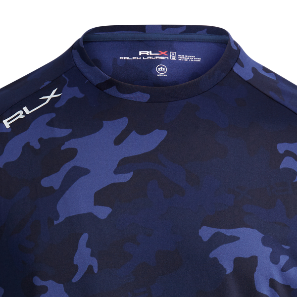 Refined Navy Camo Performance Jersey T-Shirt RLX 5