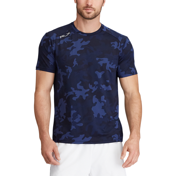 Refined Navy Camo Performance Jersey T-Shirt RLX 3