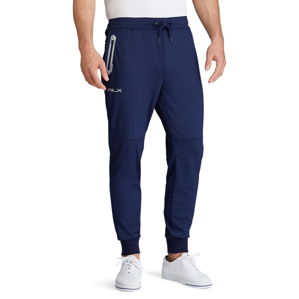 Refined Navy Performance Jersey Jogger Pant RLX 3