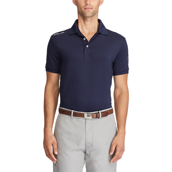 Refined Navy Custom Slim Performance Polo RLX 3