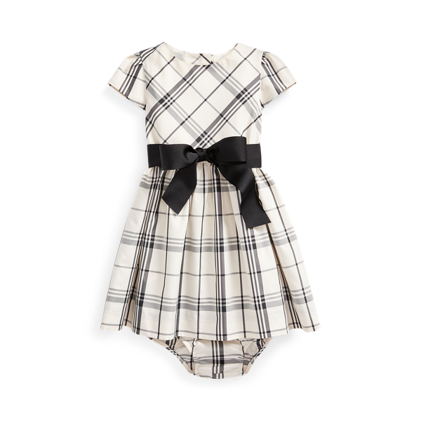 Plaid Taffeta Dress & Bloomer