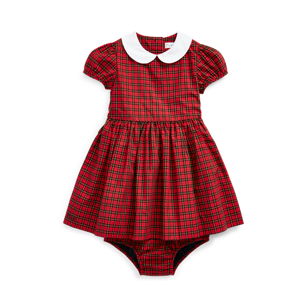 Tartan Dress & Bloomer Baby Girl 1