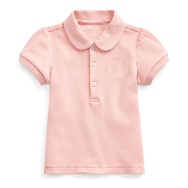 Polo de algod&oacute;n interlock Baby Girl en 1