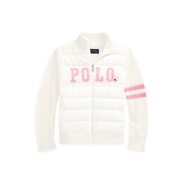 Hybrid Full-Zip Jumper Girls 1.5-6.5 Years 1
