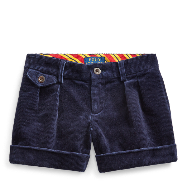 Stretch Cotton Corduroy Short Girls 1.5-6.5 Years 1