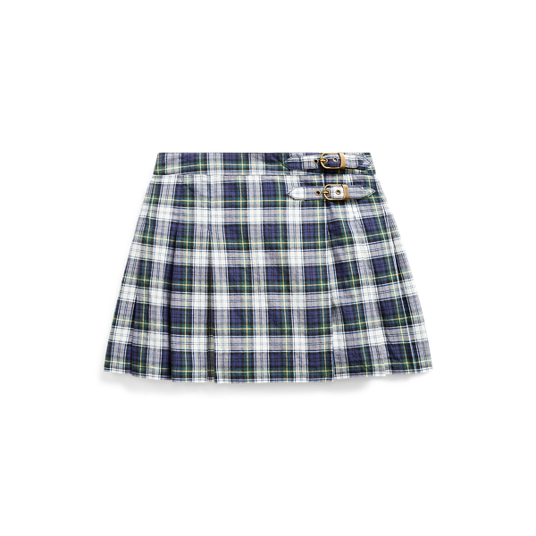Jupe &eacute;cossaise en coton madras Girls 1.5-6.5 Years en 1