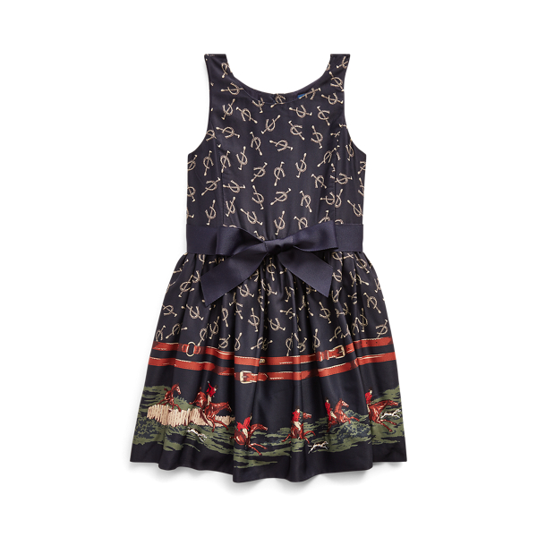 Equestrian Twill Dress