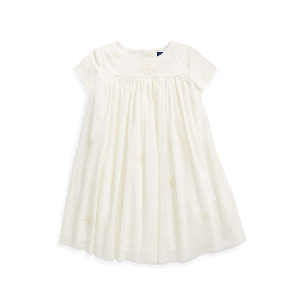 Snowflake Tulle-Skirt Dress Girls 1.5-6.5 Years 1