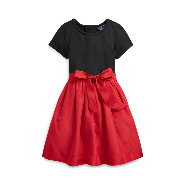 Stretch Interlock Dress Girls 1.5-6.5 Years em 1