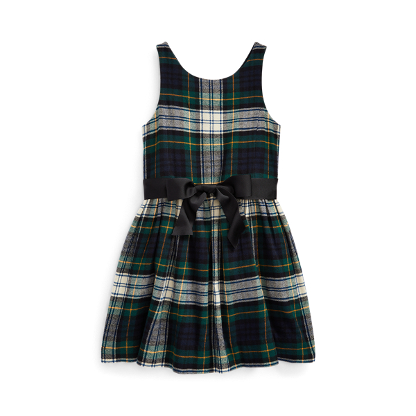 Tartan Cotton Twill Dress Girls 1.5-6.5 Years 1