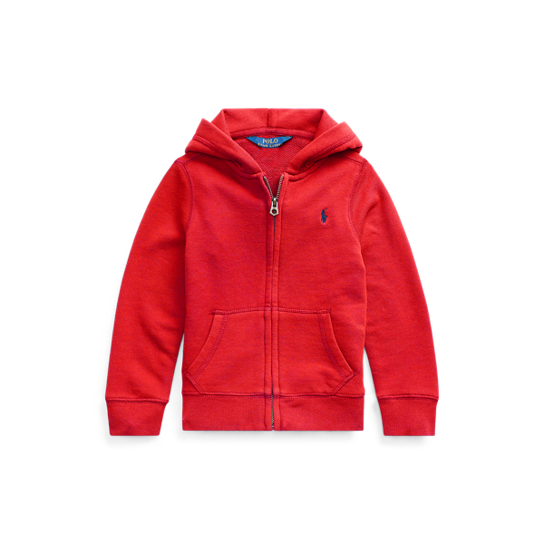 Cotton-Blend Terry Hoodie Girls 1.5-6.5 Years in 1