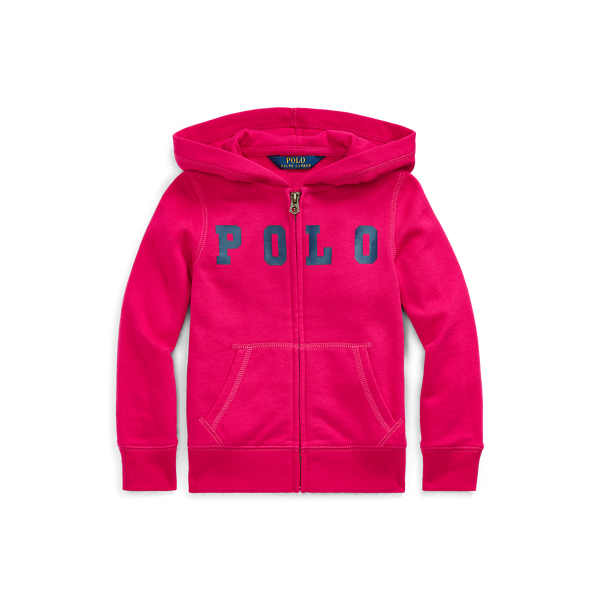 Sweat &agrave; capuche coton &eacute;ponge logo Girls 1.5-6.5 Years en 1