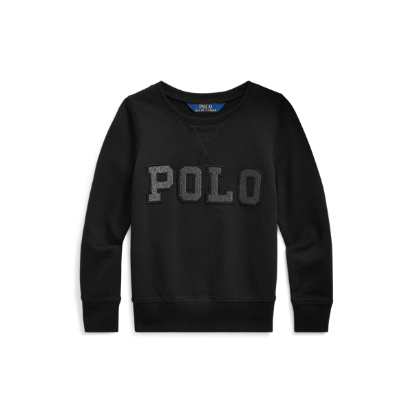 Metallic-Logo Terry Pullover Girls 1.5-6.5 Years in 1