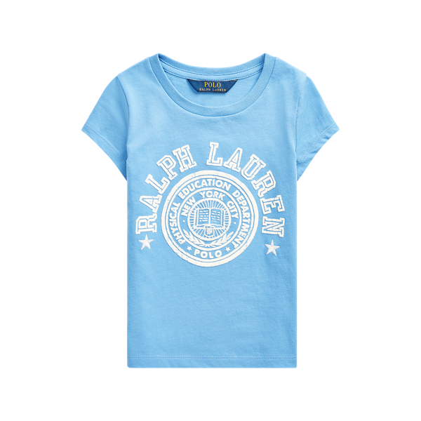 Cotton Jersey Graphic Tee Girls 1.5-6.5 Years em 1