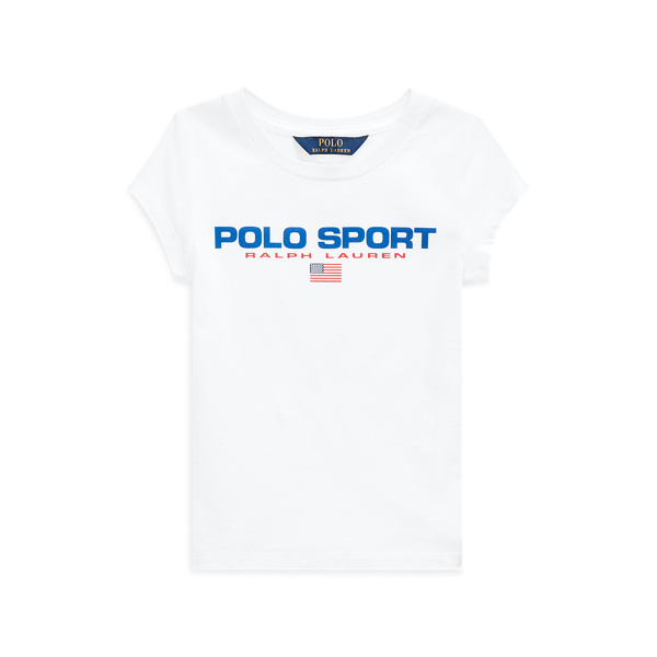 Polo Sport Cotton Jersey Tee Girls 1.5-6.5 Years em 1