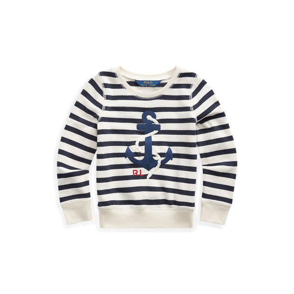 Anchor Terry Sweatshirt Girls 1.5-6.5 Years em 1