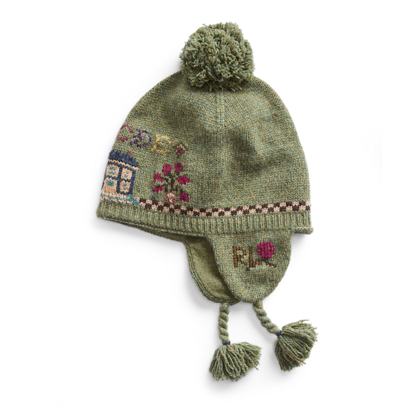 Intarsia Wool-Blend Hat Girls 1.5-6.5 Years 1