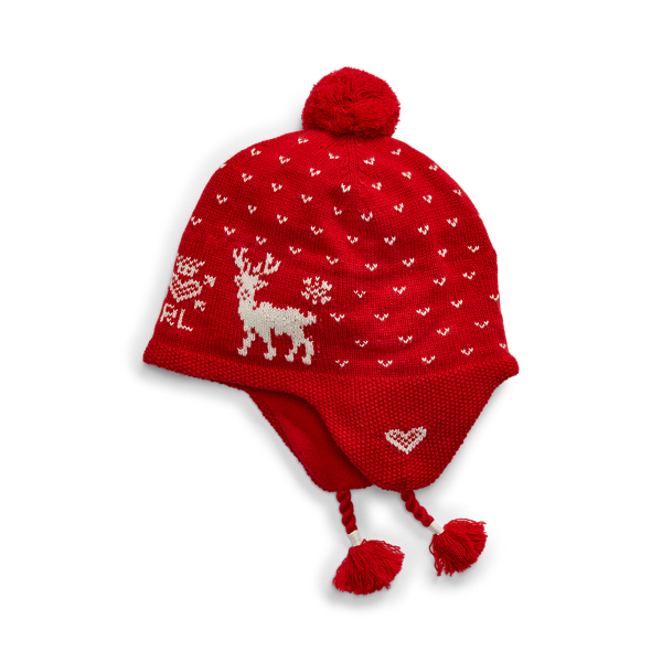 Intarsia-Knit Wool-Blend Hat Girls 1.5-6.5 Years 1