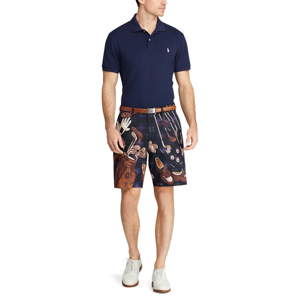 Wing Tips And Tees Classic Fit Stretch Golf Shorts Polo Golf 2