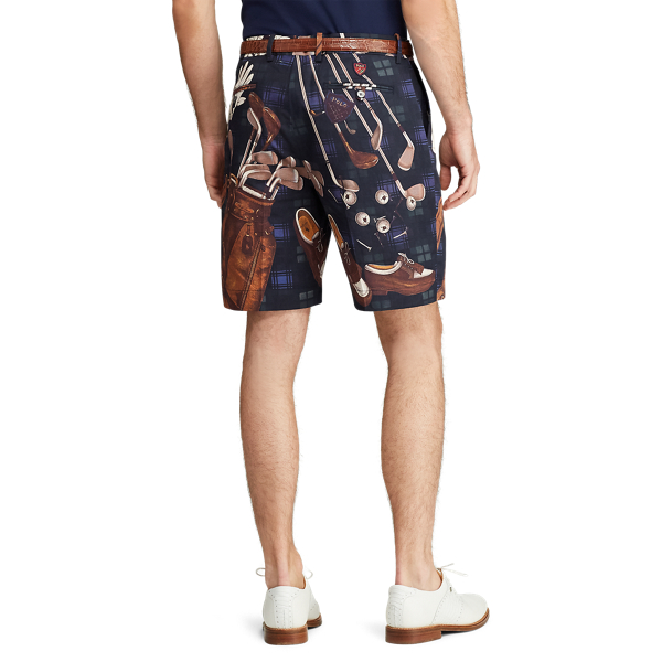 Wing Tips And Tees Classic Fit Stretch Golf Shorts Polo Golf 4