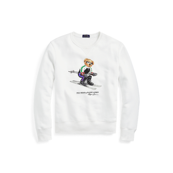 Ralph lauren ski bear sweatshirt on sale