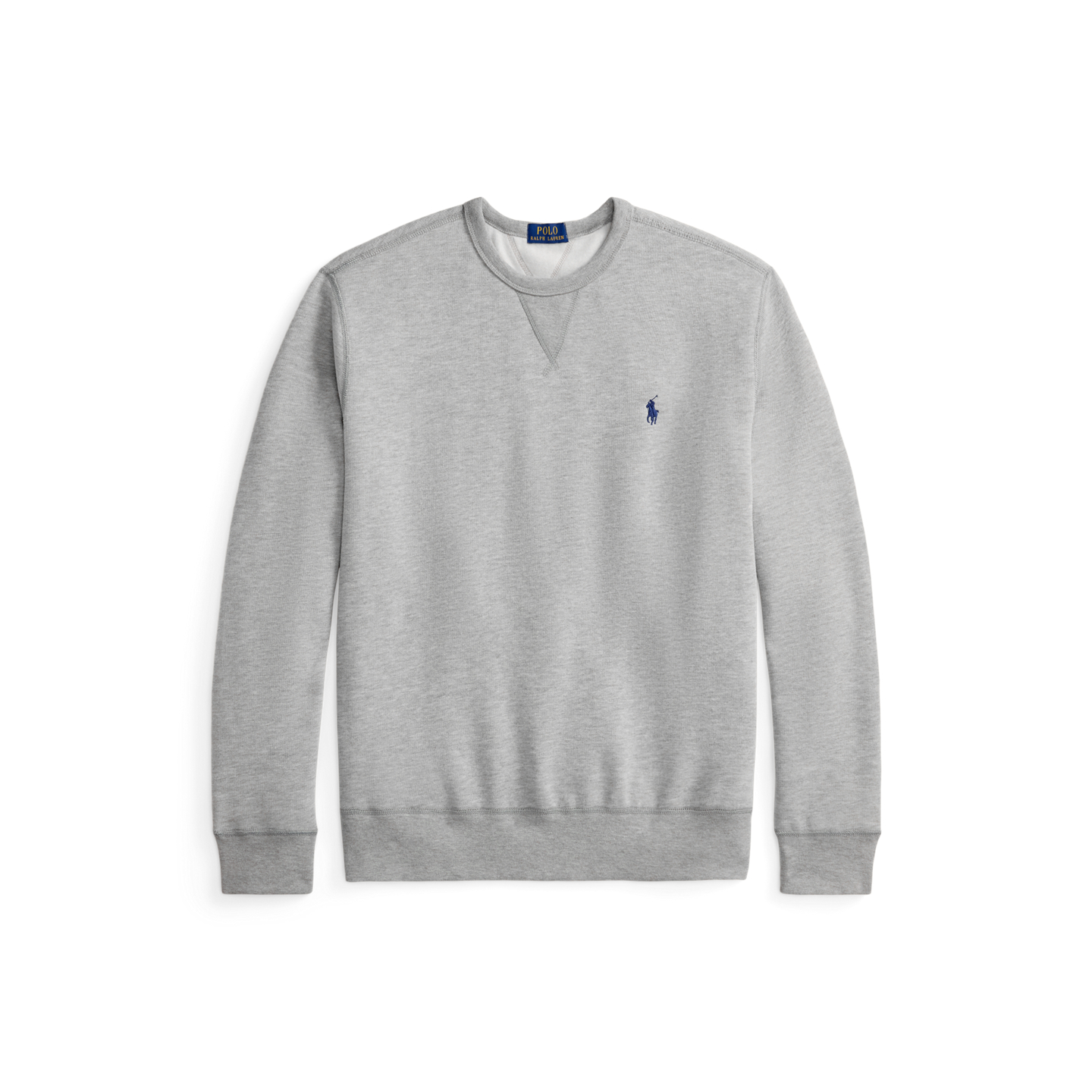 Мужская толстовка Ralph Lauren The RL Fleece, цвет: Меланжевый — фото 5