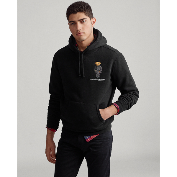 Suit Bear Fleece Hoodie for Men Ralph Lauren CL