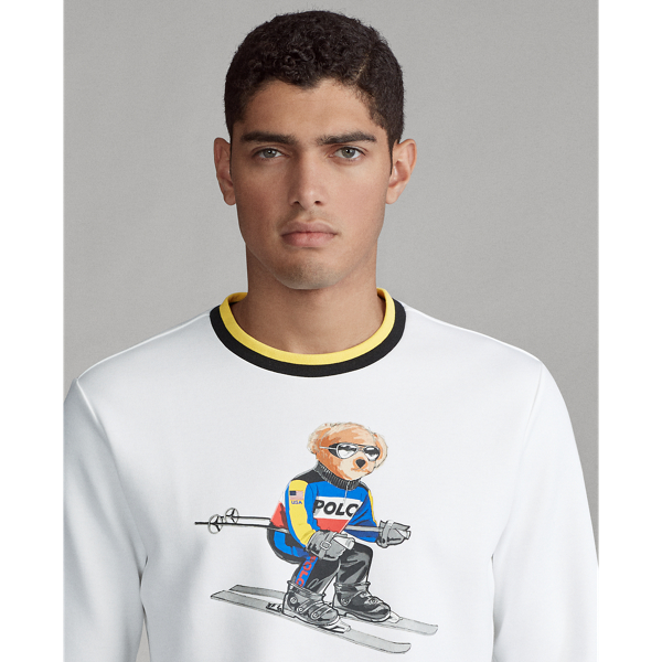 White Multi Ski Bear Sweatshirt Polo Ralph Lauren 5