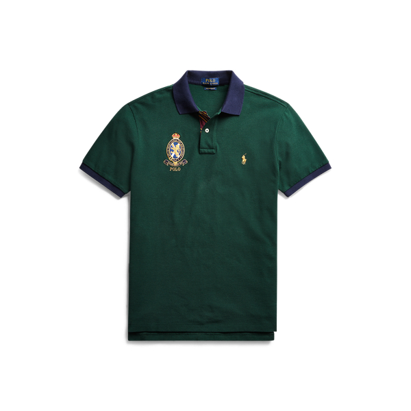 Custom Slim Fit Mesh Polo Polo Ralph Lauren i 1