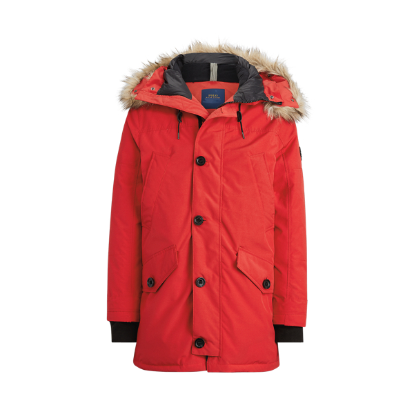 Faux-Fur-Trim Down Parka Polo Ralph Lauren 1