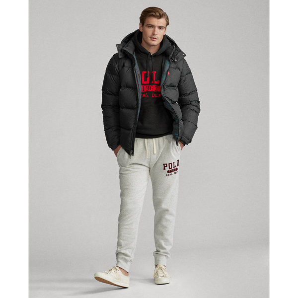 Polo Black Water-Repellent Down Jacket Polo Ralph Lauren 4
